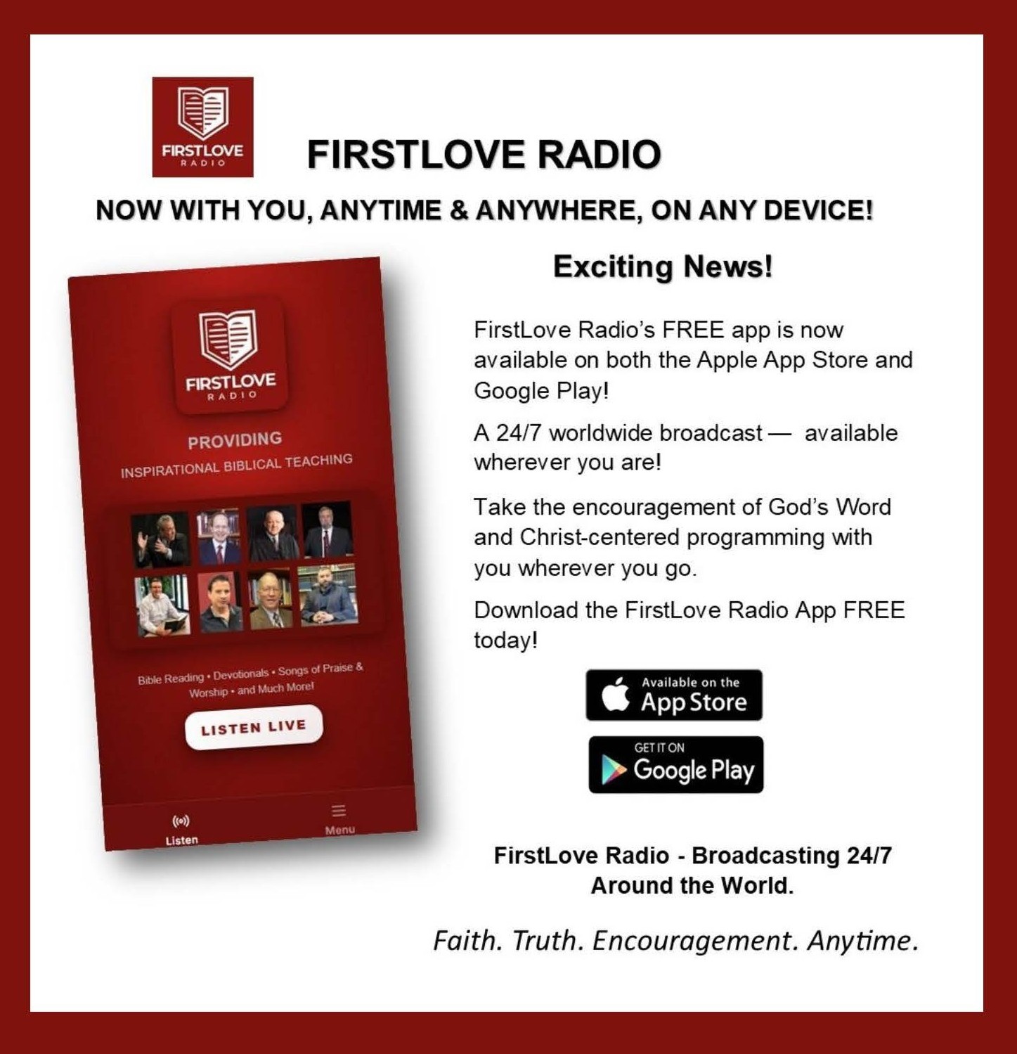 FirstLove Radio App 1